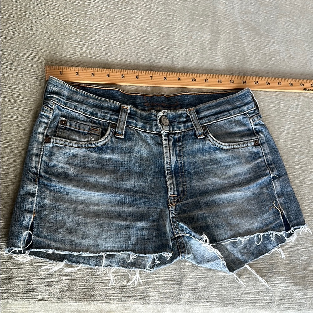 Seven Brand cutoffs shorts jeans Vintage 1990s non stretch classic cotton denim